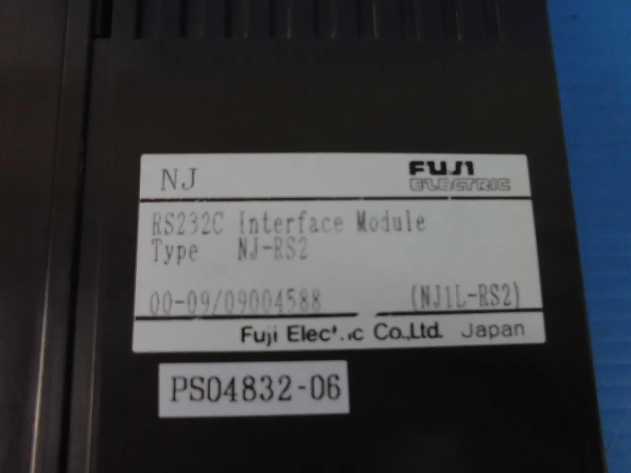 후지 전기 NJ-RS2 시퀀서(PLC) 상세 이미지 - ASKINDEX 코리아