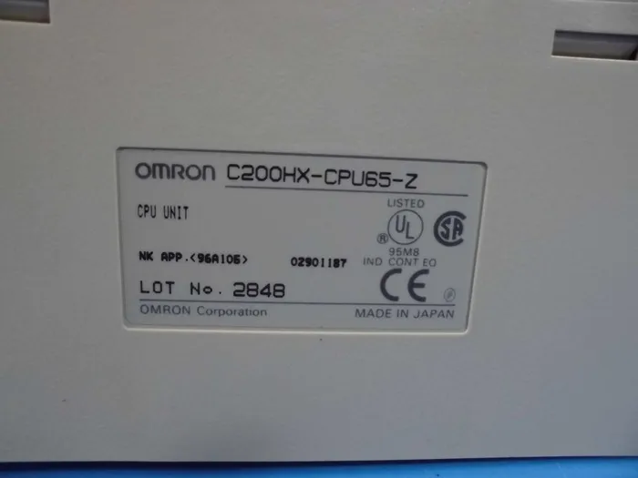 오므론 C200HX-CPU65-Z 시퀀서(PLC) 상세 이미지 - ASKINDEX 코리아