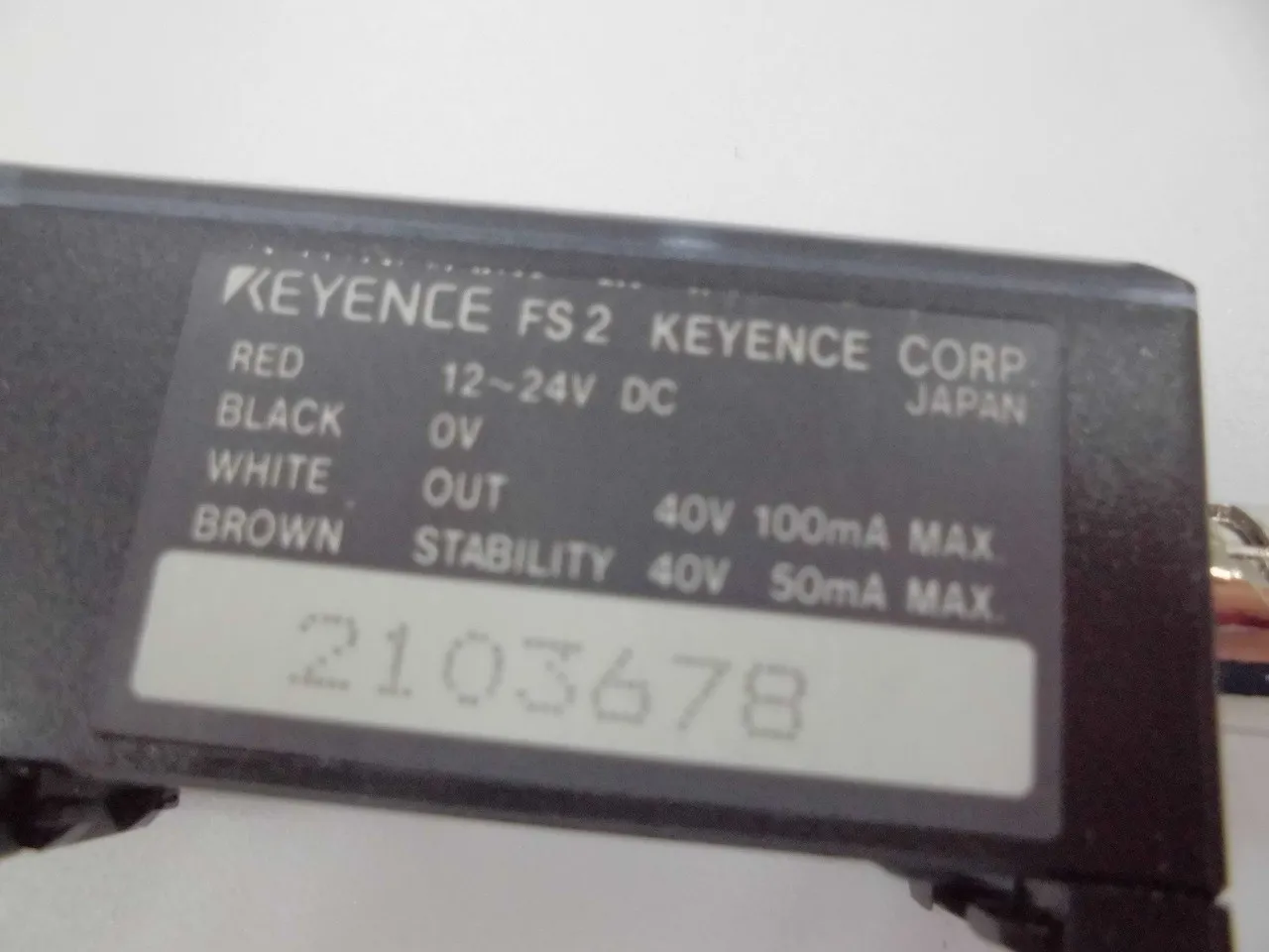 Keyence FS2-60P 파이버 센서 앰프 상세 이미지 - ASKINDEX 코리아