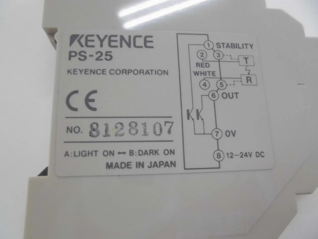 Keyence PS-25 앰프 유닛 (DC 타입) 상세 이미지 - ASKINDEX 코리아