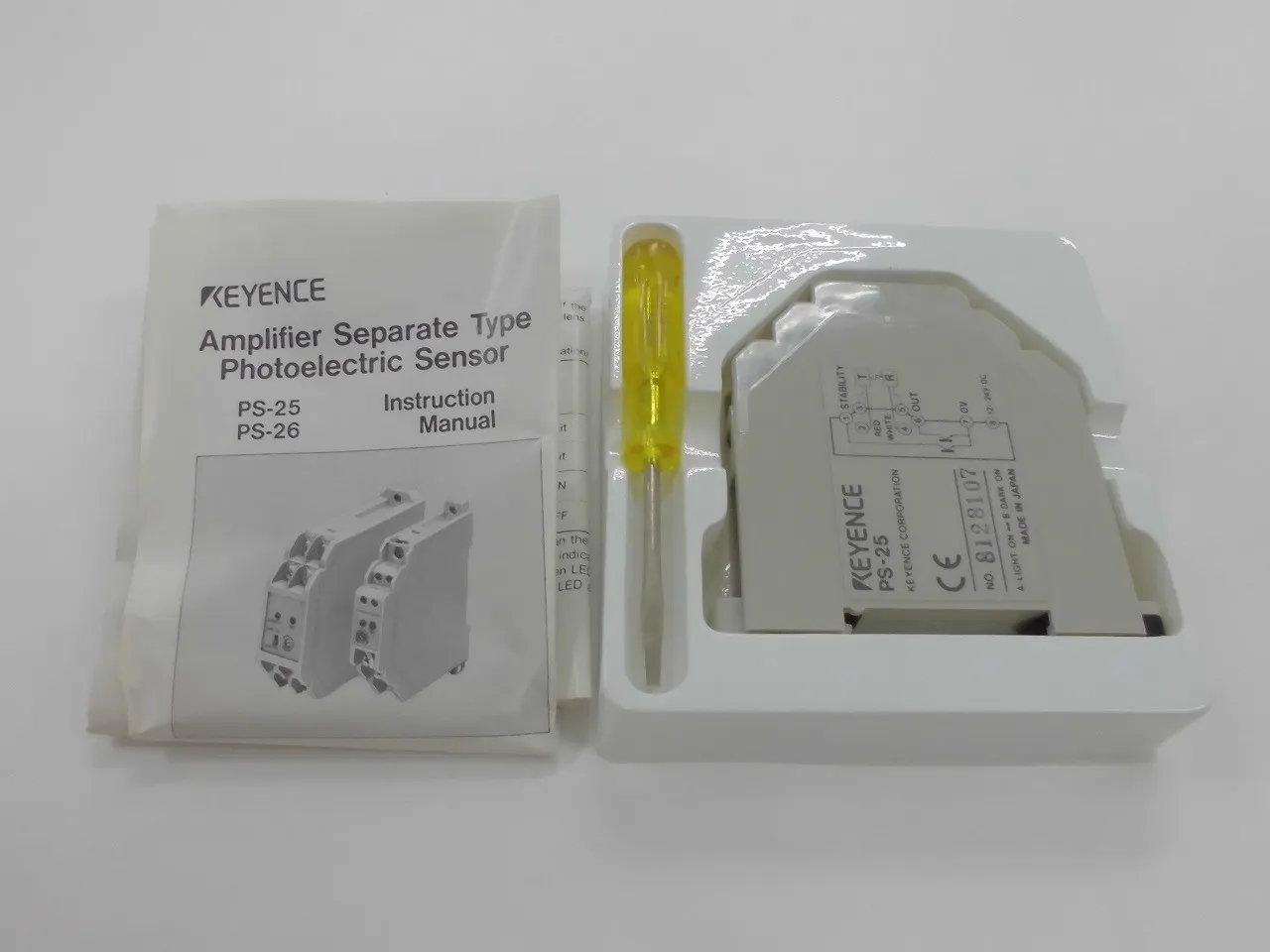 Keyence PS-25 앰프 유닛 (DC 타입)