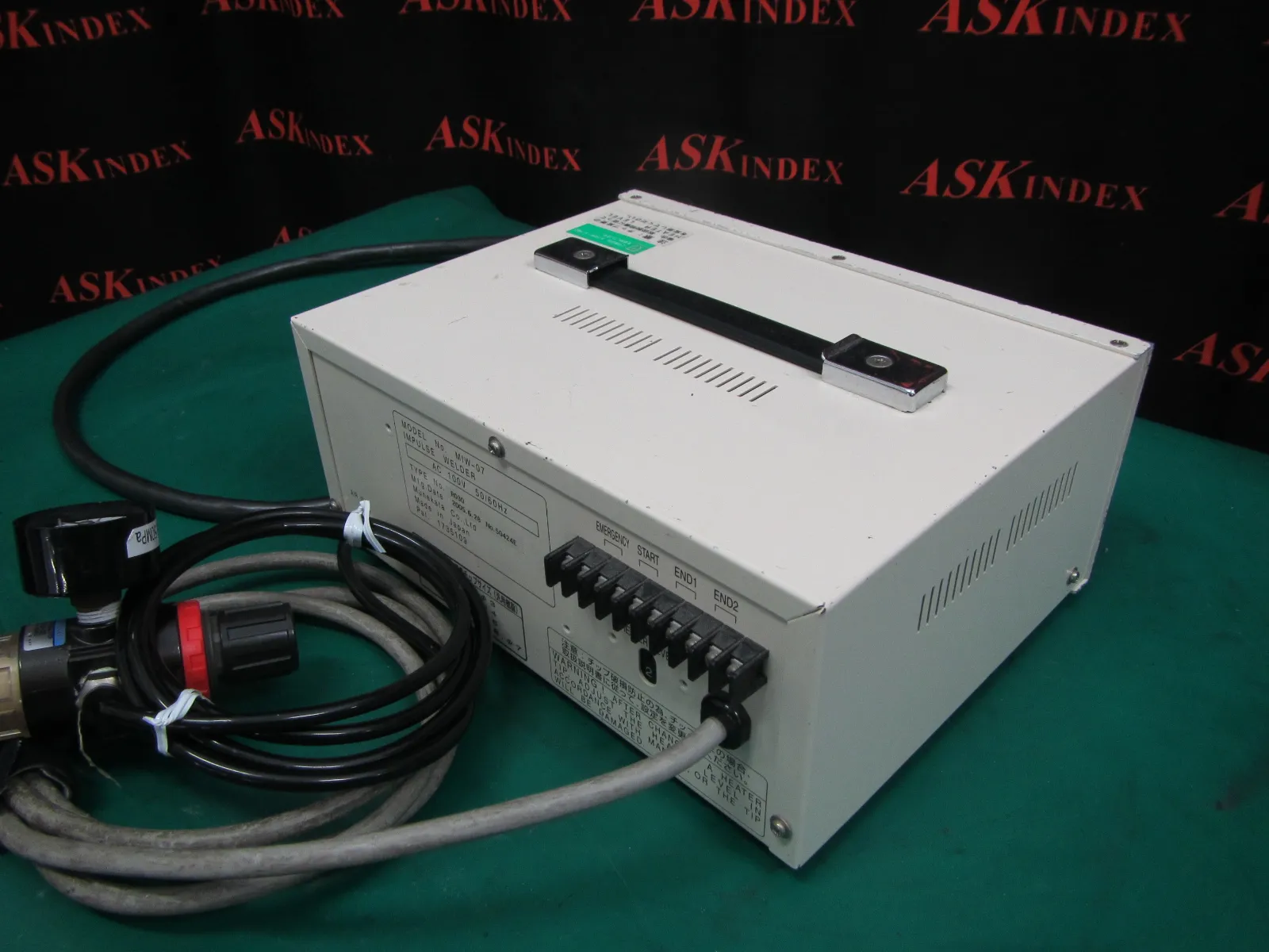 Munekata MIW07-R030 Impulse Welder Detail Image - ASKINDEX Korea