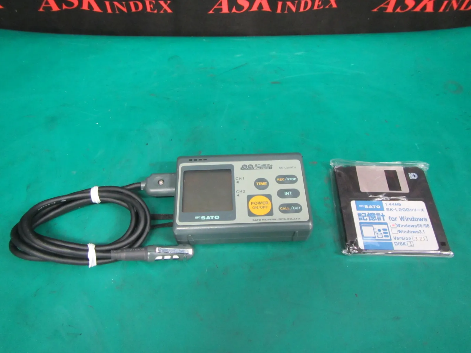 Sato Measuring Instrument Manufacturing Co., Ltd. SK-L200TH Temperature and humidity recorder Detail Image - ASKINDEX Korea