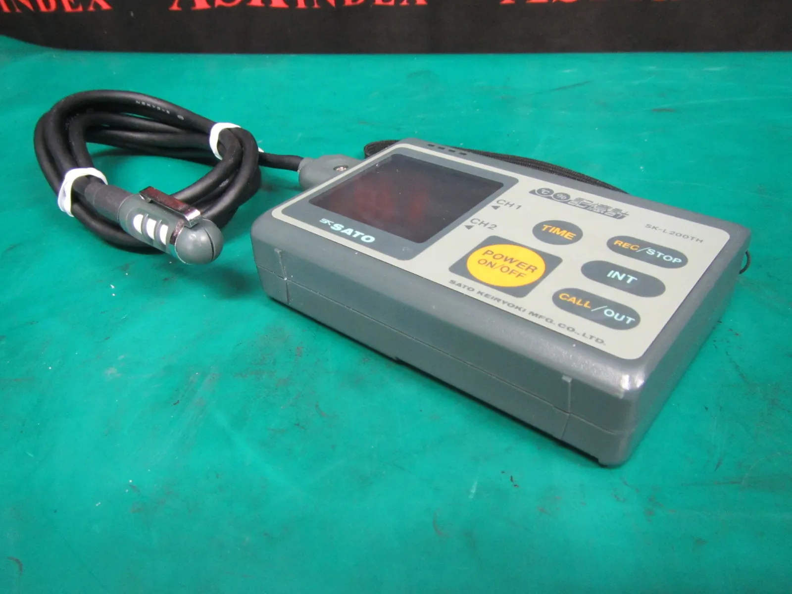 Sato Measuring Instrument Manufacturing Co., Ltd. SK-L200TH Temperature and humidity recorder Detail Image - ASKINDEX Korea