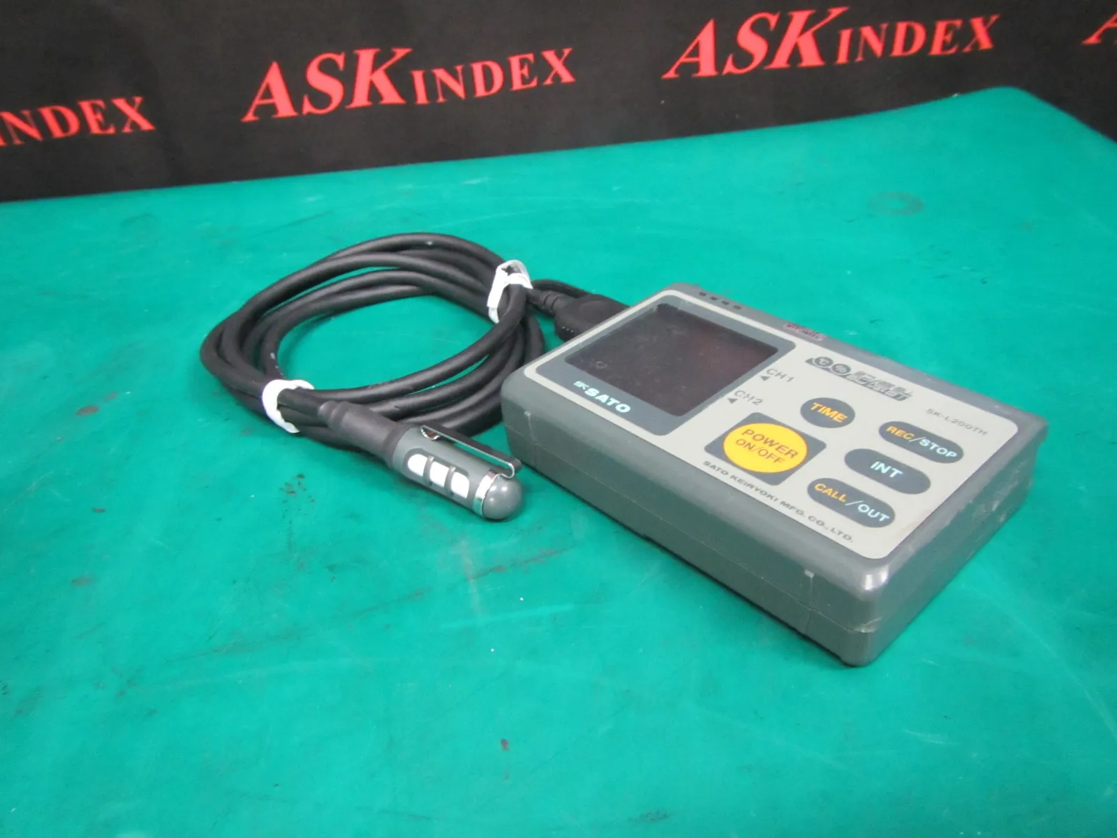 Sato Measuring Instrument Manufacturing Co., Ltd. SK-L200TH Temperature and humidity recorder Detail Image - ASKINDEX Korea