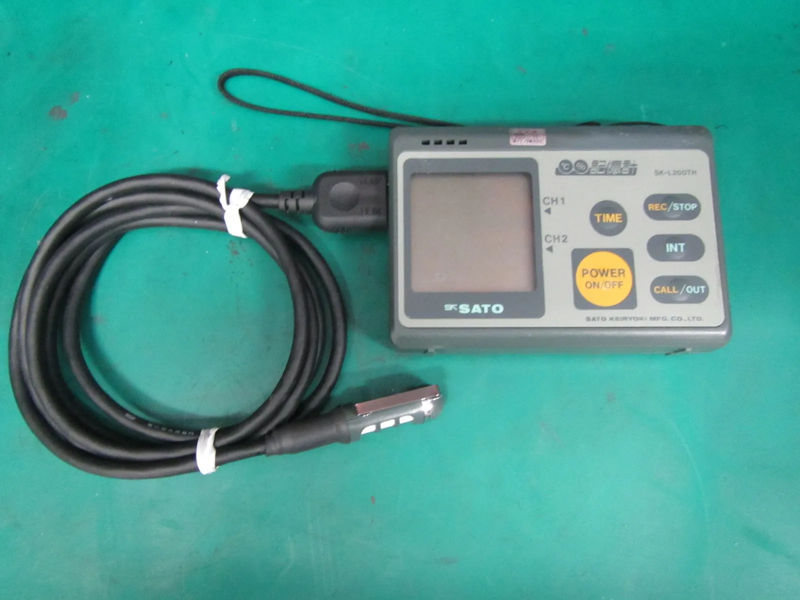 Sato Measuring Instrument Manufacturing Co., Ltd. SK-L200TH Temperature and humidity recorder Detail Image - ASKINDEX Korea