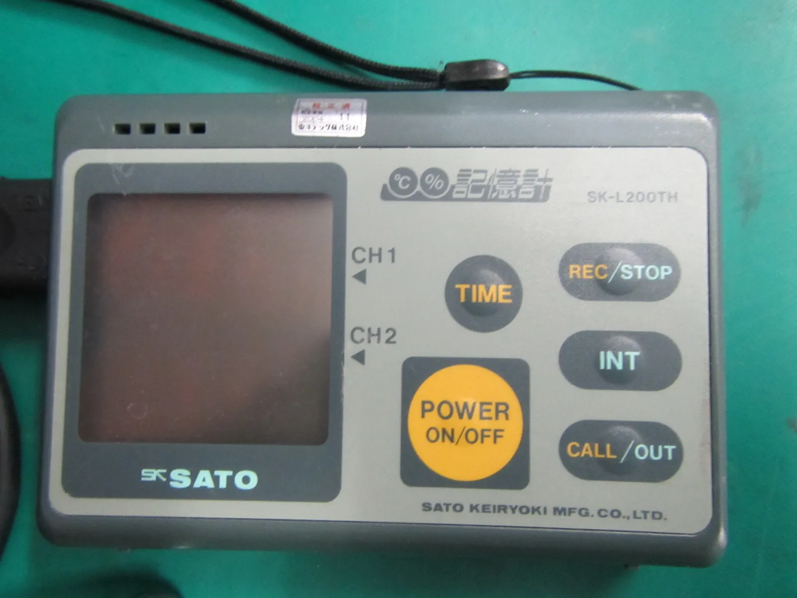 Sato Measuring Instrument Manufacturing Co., Ltd. SK-L200TH Temperature and humidity recorder Detail Image - ASKINDEX Korea