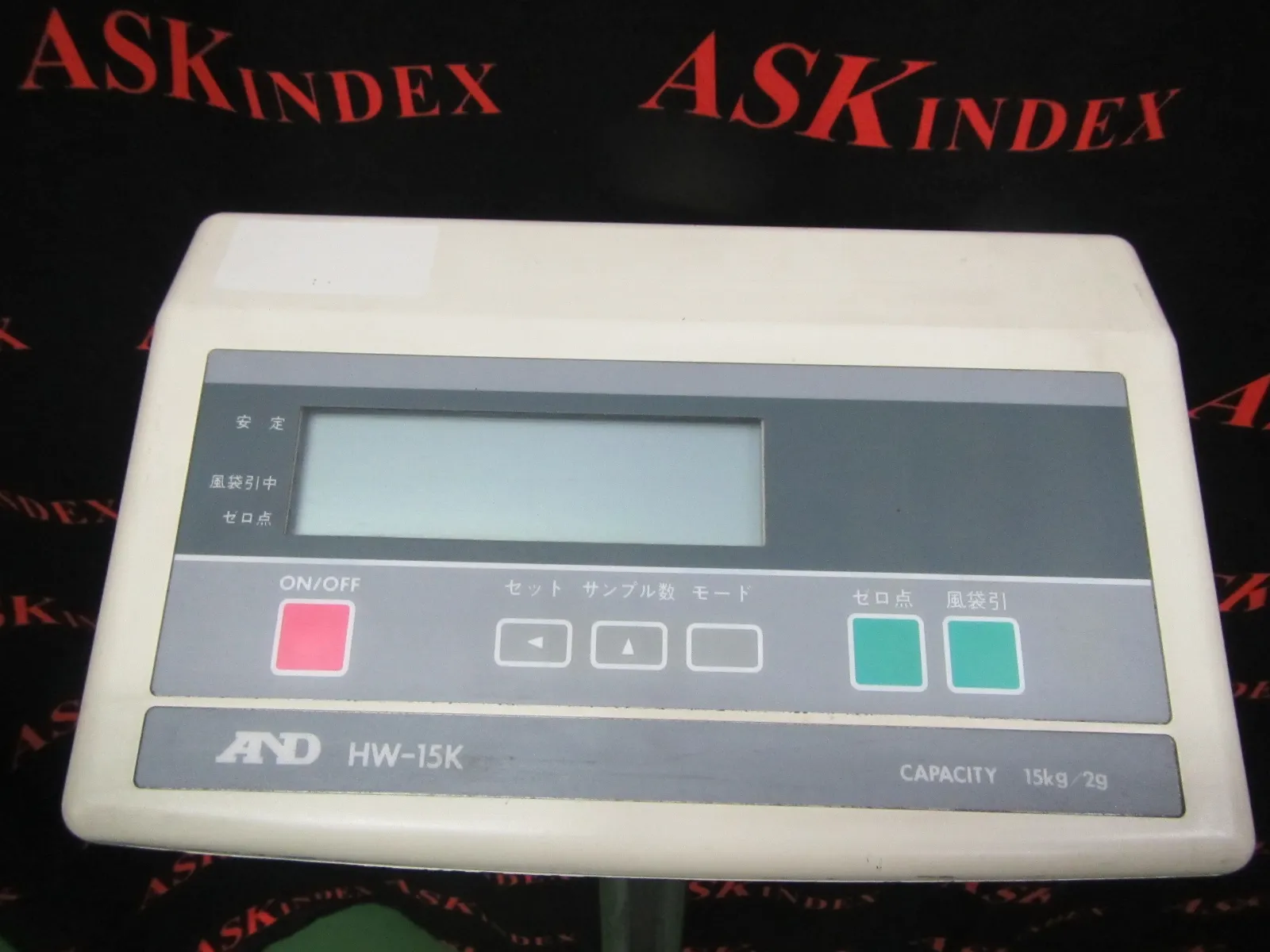 에이앤디 HW-15KA2 전자 저울 상세 이미지 - ASKINDEX 코리아