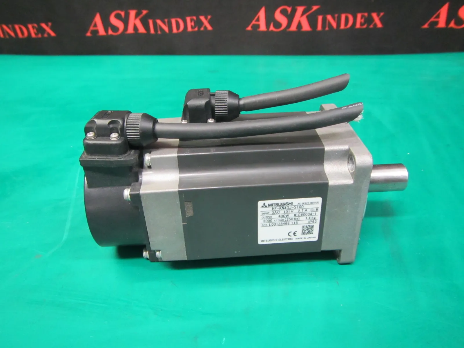 Mitsubishi HF-KN43J-S100 AC servo motor Detail Image - ASKINDEX Korea