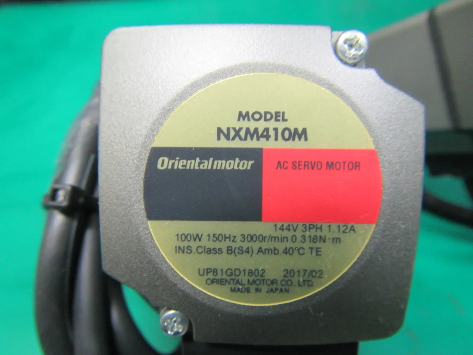 오리엔탈 모터 NXM410M AC 서보 모터 상세 이미지 - ASKINDEX 코리아