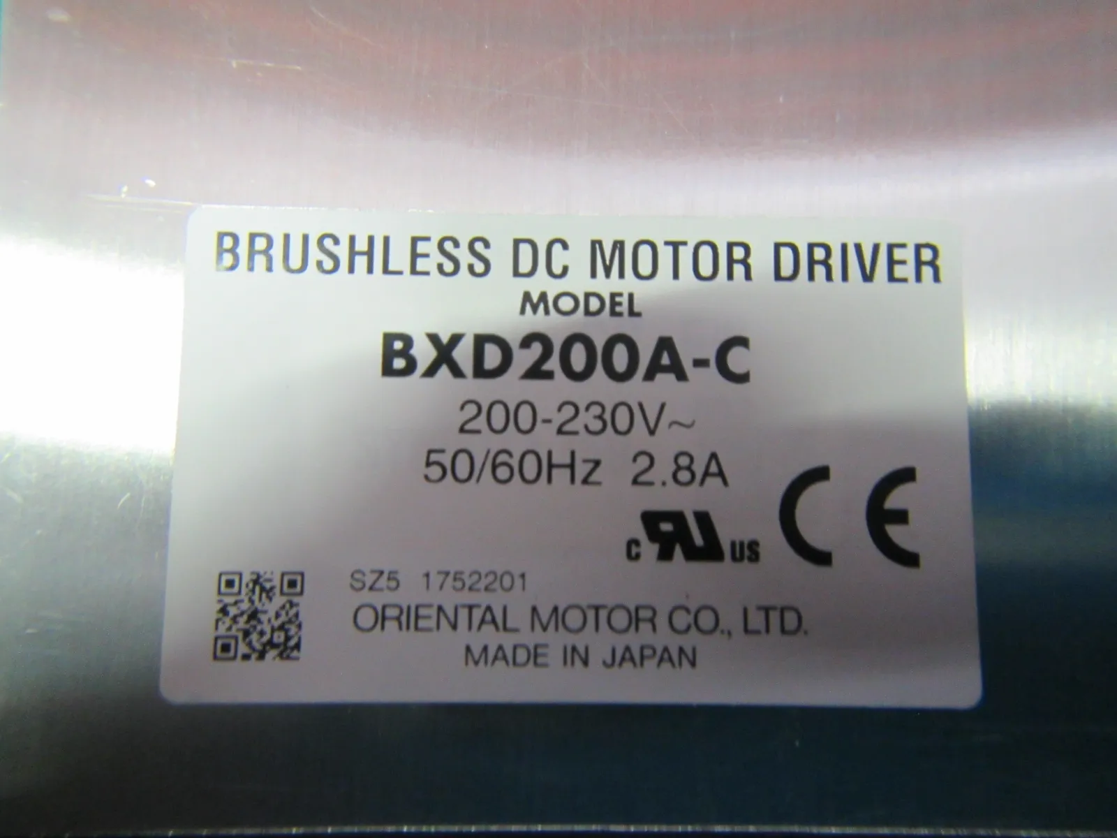 오리엔탈 모터 BXD200A-C DC 모터 드라이버 상세 이미지 - ASKINDEX 코리아