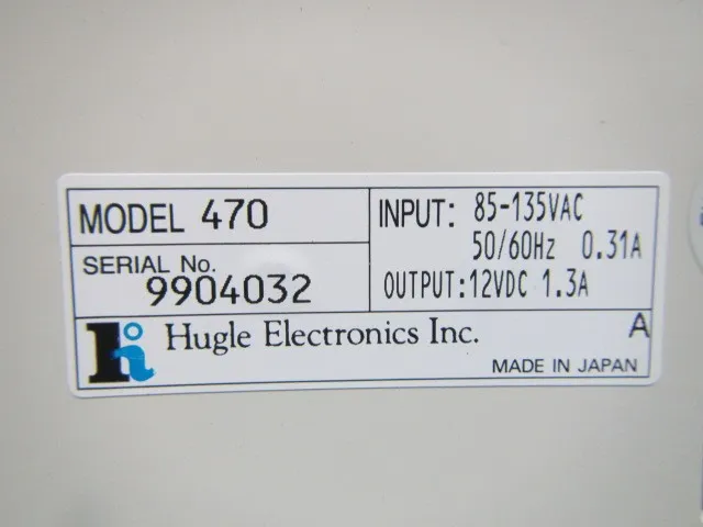Hugle 470 Ionizer power supply Detail Image - ASKINDEX Korea