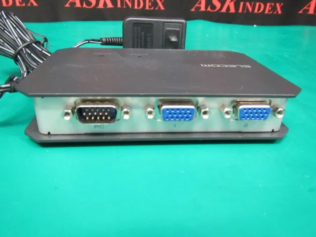 ELECOM VSP-A2 디스플레이 분배기 상세 이미지 - ASKINDEX 코리아