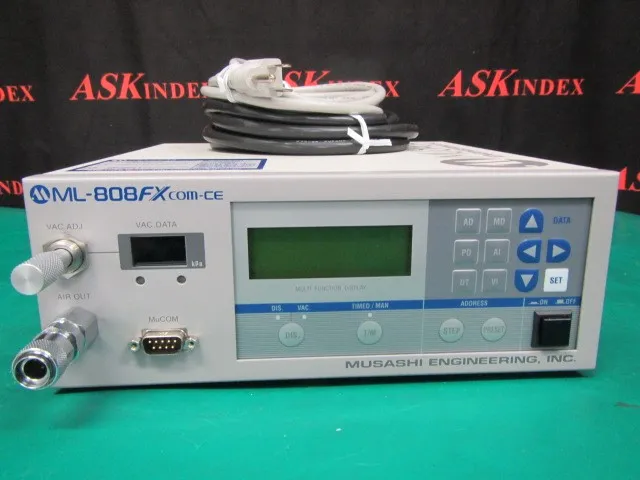 Musashi Engineering ML-808FXcom-CE dispenser Detail Image - ASKINDEX Korea