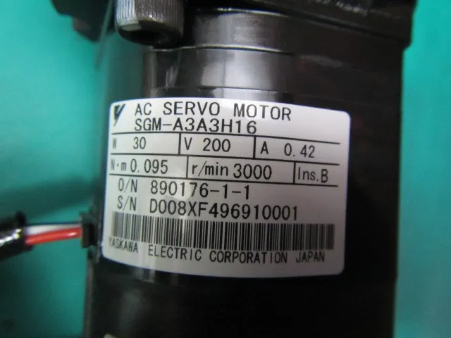 야스카와 전기 SGM-A3A3H16 AC 서보 모터 상세 이미지 - ASKINDEX 코리아