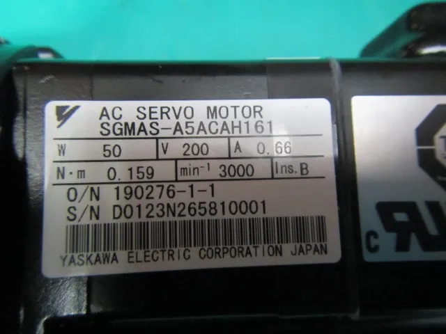Yaskawa Electric SGMAS-A5ACAH161 AC servo motor Detail Image - ASKINDEX Korea