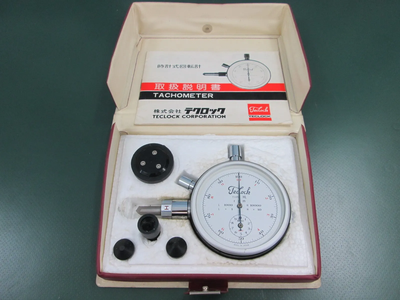 Teklock HL Tachometer (clock type) Detail Image - ASKINDEX Korea