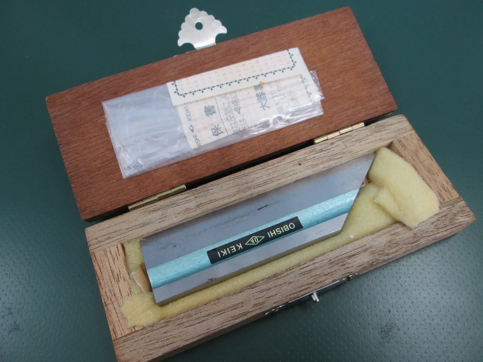 Obishi Keiki Seisakusho  Straight edge (knife type) Detail Image - ASKINDEX Korea