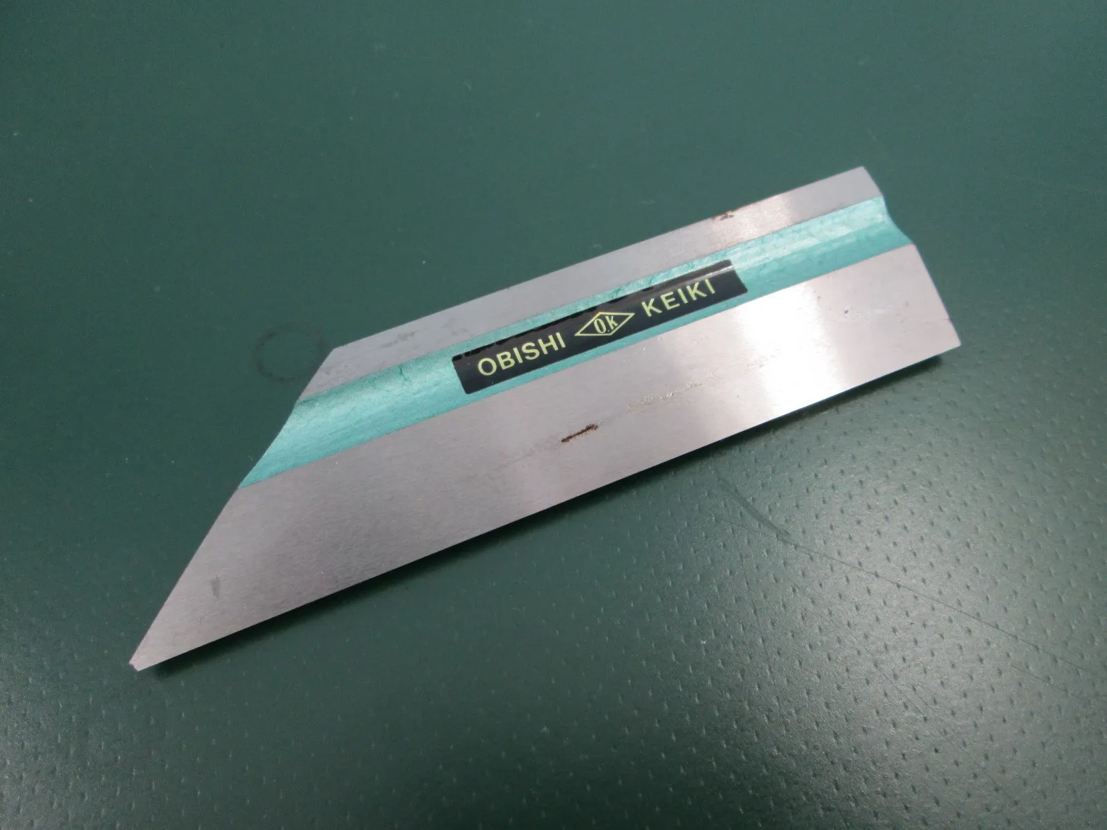 Obishi Keiki Seisakusho  Straight edge (knife type) Detail Image - ASKINDEX Korea