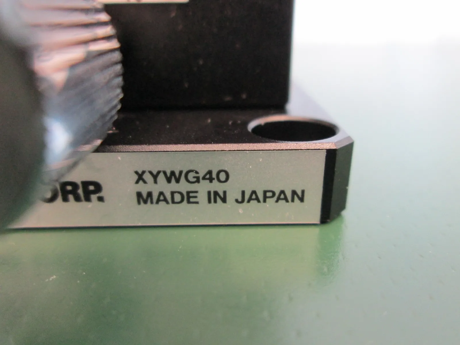 Misumi XYWG60 XY axis stage Detail Image - ASKINDEX Korea