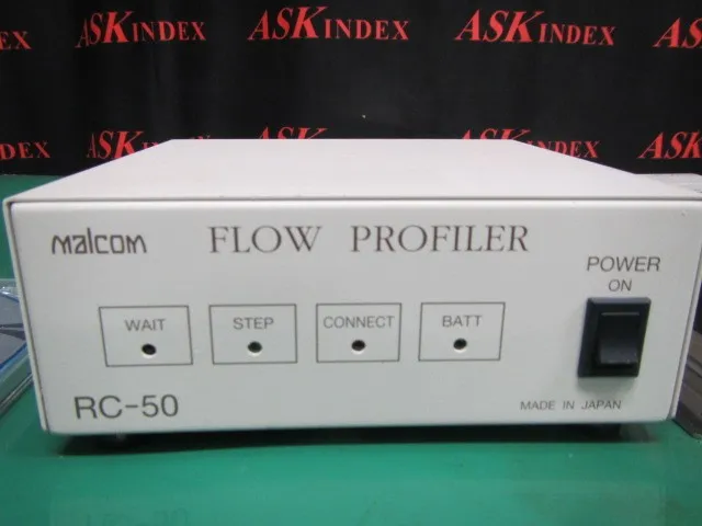 Malcolm RC-50 Flow Profiler Detail Image - ASKINDEX Korea