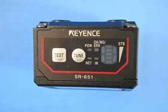 Keyence SR-651 Ethernet 대응 소형 2차원 코드 리더 중거리 타입 상세 이미지 - ASKINDEX 코리아