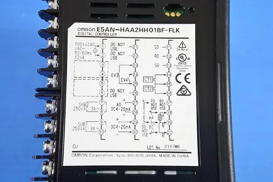 오므론 E5AN-HAA2HH01BF-FLK 온도 컨트롤러 (디지털 조절계) 상세 이미지 - ASKINDEX 코리아