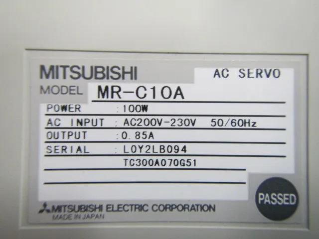 미쓰비시 MR-C10-A AC 서보 드라이버 상세 이미지 - ASKINDEX 코리아