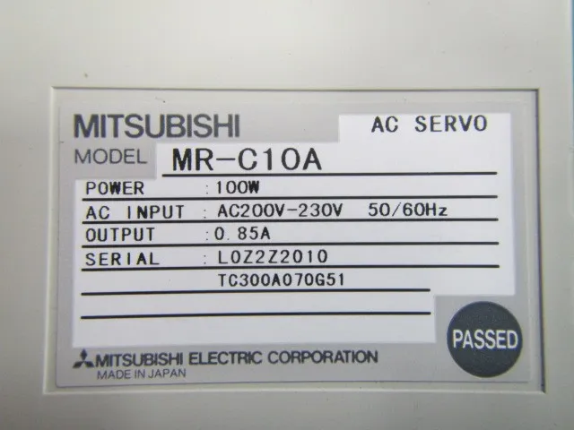 미쓰비시 MR-C10-A AC 서보 드라이버 상세 이미지 - ASKINDEX 코리아