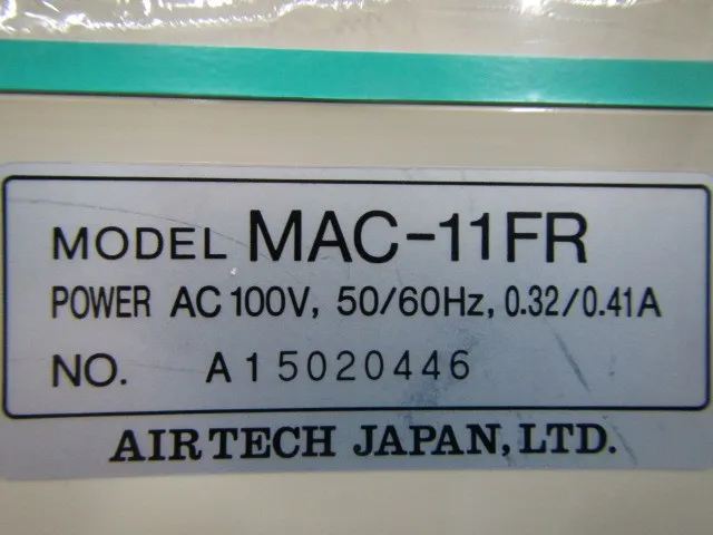 일본 에어텍 MAC-11FR FFU 상세 이미지 - ASKINDEX 코리아