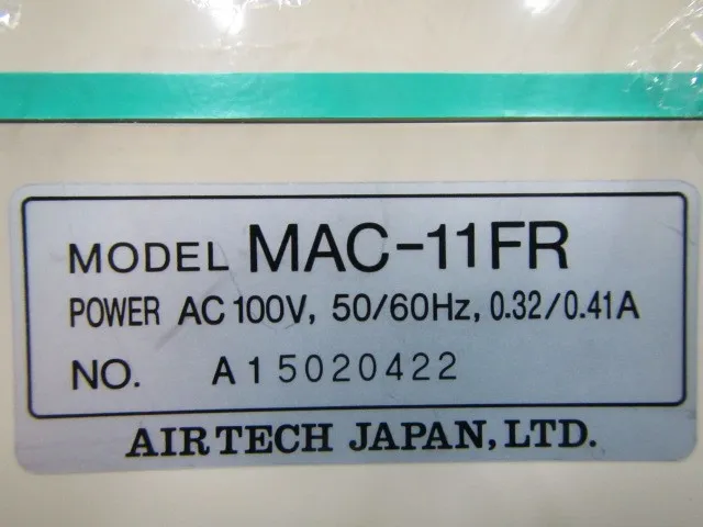 일본 에어텍 MAC-11FR FFU 상세 이미지 - ASKINDEX 코리아