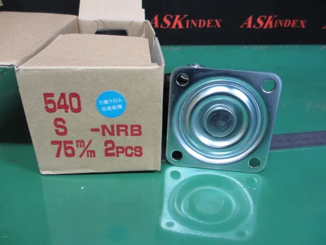타키겐 K540S-75-NRB (タキゲン) 캐스터(Φ75) 상세 이미지 - ASKINDEX 코리아