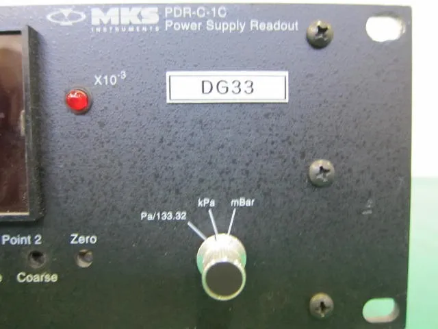 MKS PDR-CJ1C-BCD 버러트론 진공계 상세 이미지 - ASKINDEX 코리아
