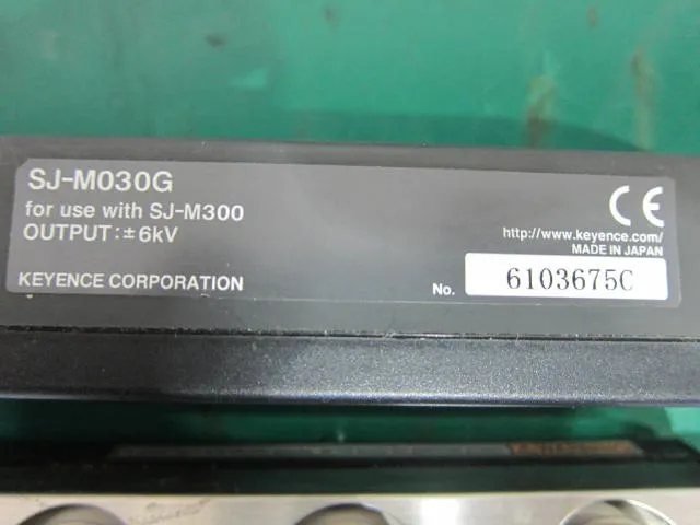 Keyence SJ-M300/SJ-M030G Ionizer (bar/set) Detail Image - ASKINDEX Korea