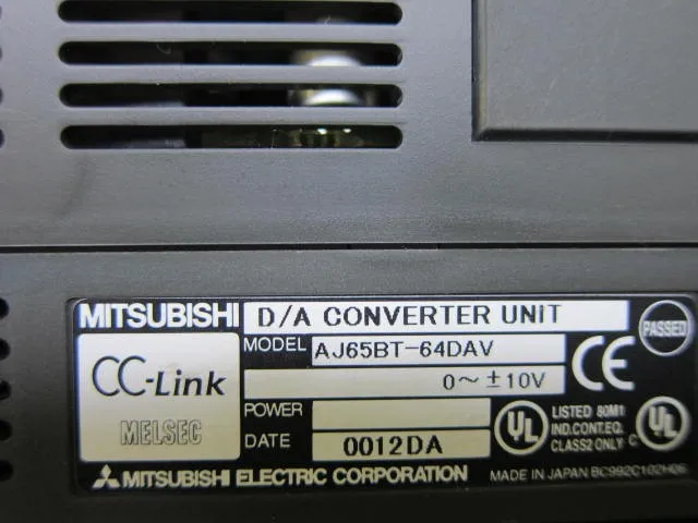 미쓰비시 전기 AJ65BT-64DAV 시퀀서 (PLC) (A / D 전압 변환 유닛) 상세 이미지 - ASKINDEX 코리아