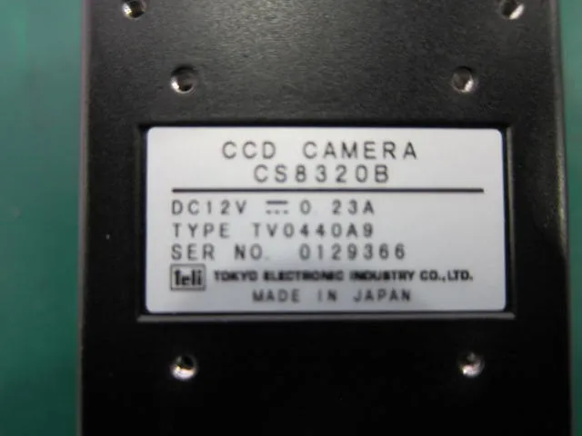 Toshiba Terry CS8320B CCD camera Detail Image - ASKINDEX Korea