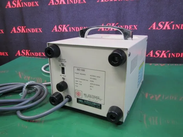 청화광학제작소 SO-100 콜드 라이트 (할로겐 램프) 상세 이미지 - ASKINDEX 코리아