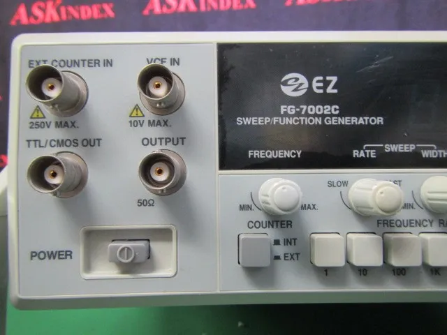 EZ 디지털 FG-7002C 스윕 팬 쿠션 생성기 상세 이미지 - ASKINDEX 코리아