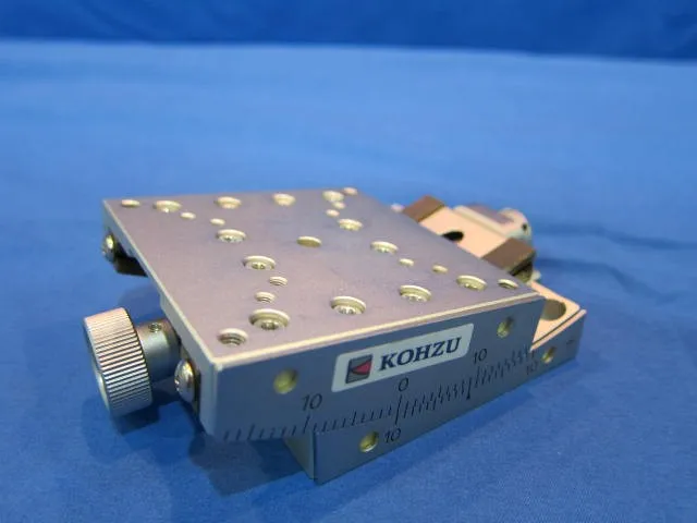 Kozu Seiki SH07 Manual Swivel Stage Detail Image - ASKINDEX Korea