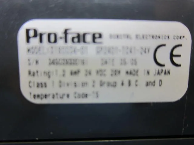 Pro-face GP2401-TC41-24V Programmable Display Detail Image - ASKINDEX Korea