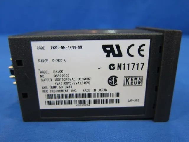 Physical and chemical industry SA100 Temperature Controller Detail Image - ASKINDEX Korea