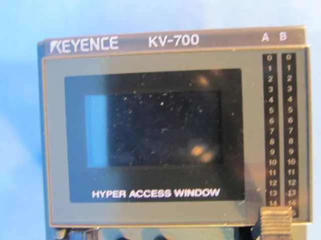 Keyence KV-700 시퀀서(PLC)(CPU 유니트) 상세 이미지 - ASKINDEX 코리아