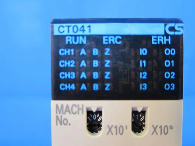 오므론 CS1W-CT041 시퀀서 (PLC) (고속 카운터 유닛) 상세 이미지 - ASKINDEX 코리아