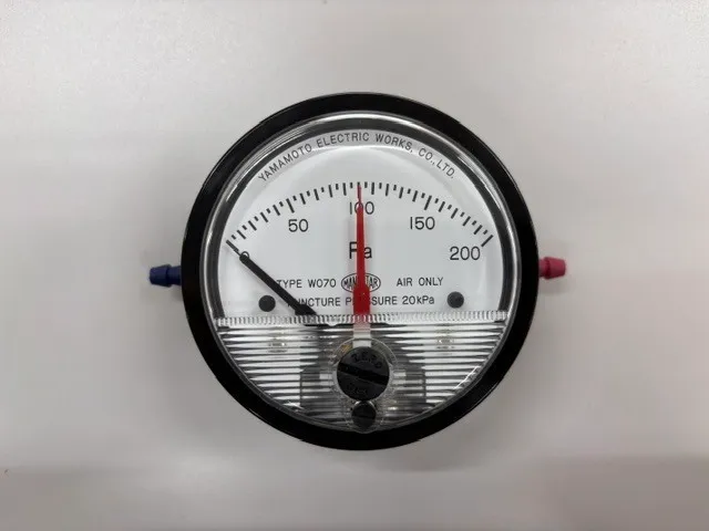 야마모토 전기 제작소 WO70FV200D 미차압계
