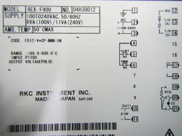 Physical and chemical industry REX-F400 Temperature controller Detail Image - ASKINDEX Korea