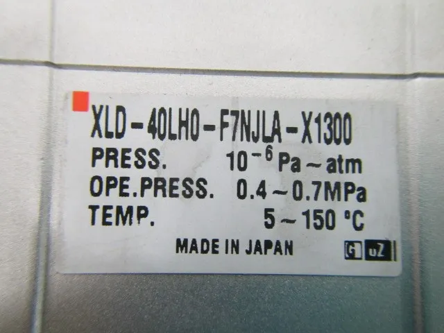 SMC XLD-40LHO-F7NJLA-X1300 진공 밸브 상세 이미지 - ASKINDEX 코리아