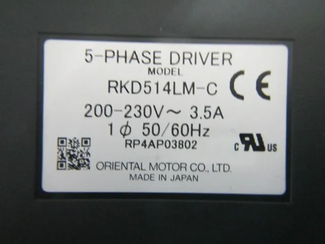 Oriental Motor RKD514LM-C Stepping driver Detail Image - ASKINDEX Korea