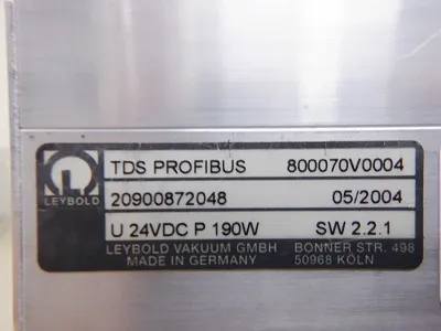 라이볼트 TDS PROFIBUS 800070V0004 터보 드라이프 상세 이미지 - ASKINDEX 코리아