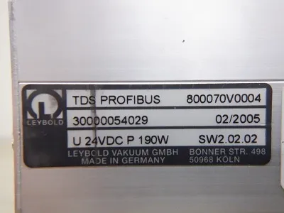 라이볼트 TDS PROFIBUS 800070V0004 터보 드라이프 상세 이미지 - ASKINDEX 코리아