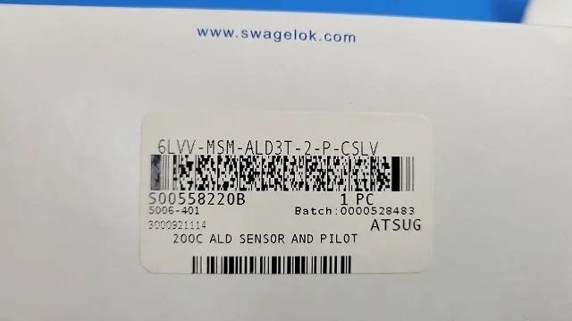 스웨이지 록 ６LVV-MSM-ALD3T-2-P-CSLV 원자층 증착(ALD)용 밸브 상세 이미지 - ASKINDEX 코리아
